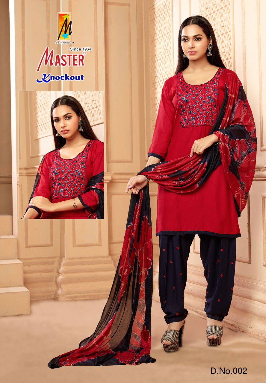 Master Knockout Regular Wear Wholesale Readymade Suits